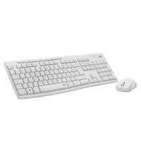 Pack Keyboard Mouse - Draadloos - Logitech - MK295 - SilentTouch - Numeriek toetsenbord - Frans AZERTY-toetsenbord - Wit