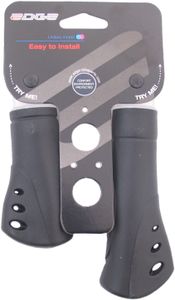 Edge De ergo venti handvatten - 22mm - rubber - 125 + 92mm - 119g - zwart