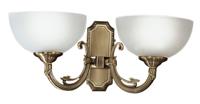 Eglo Wandlamp Savoy 2-lichts goudbrons 82752