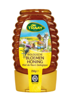 De Traay Bloemenhoning Biologisch Knijpfles