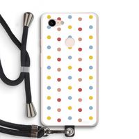 Bollen: Pixel 3 XL Transparant Hoesje met koord