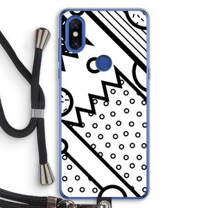 Pop Art #4: Xiaomi Mi Mix 3 Transparant Hoesje met koord