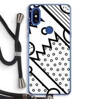 Pop Art #4: Xiaomi Mi Mix 3 Transparant Hoesje met koord