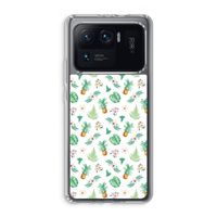 Ananas bladeren: Xiaomi Mi 11 Ultra Transparant Hoesje