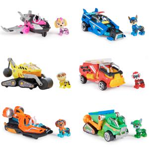 PAW Patrol The Mighty Movie - Speelgoedauto met Actiefiguur - Licht en Geluid