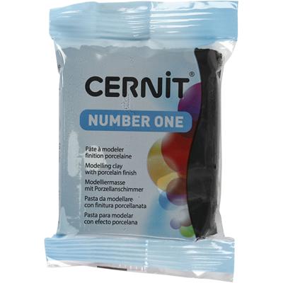 Creativ Company Cernit, zwart (100), 56 gr/ 1 doos