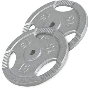 Voordeelbundel 30 kg - 2 x 15 kg - Gripper Gietijzer Zilver - 30/31 mm