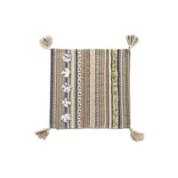 Kussenhoes DKD Home Decor Multicolour Franjes 50 x 1 x 50 cm