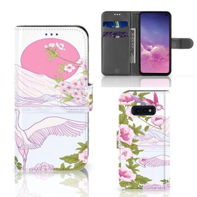 Samsung Galaxy S10e | Telefoonhoesje | Met pasjeshouder | Bird Standing