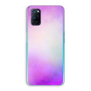 Clouds pastel: Oppo A72 Transparant Hoesje