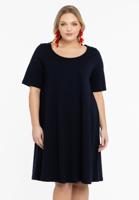 Yoek Jurk A-lijn | Blauw | Maat 46/48 Yoek Jurk A-lijn | Blauw | Maat 46/48