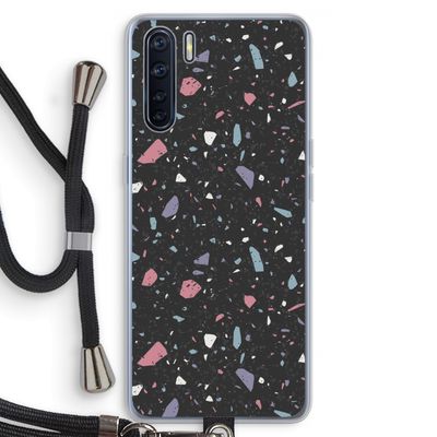 Terrazzo N°16: Oppo A91 Transparant Hoesje met koord
