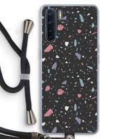 Terrazzo N°16: Oppo A91 Transparant Hoesje met koord