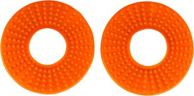 UFO PLAST Ufoplast rubber handvat "donuts rubber grip donuts orange