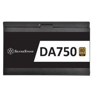 Silverstone DA750 Gold power supply unit 750 W 20+4 pin ATX ATX Zwart