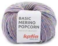 Katia Basic Merino Popcorn 201 Lavendel-Meerkleurig