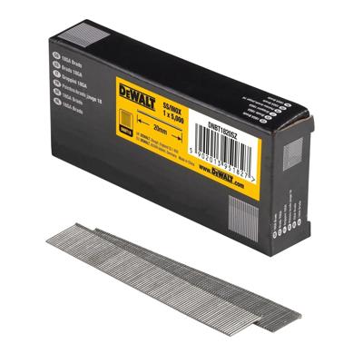 DeWALT DNBT1820SZ 18 Gauge RVS Spijkers 1.25x20mm 5000 stuks