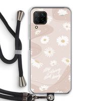 Daydreaming becomes reality: Huawei P40 Lite Transparant Hoesje met koord