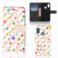 Xiaomi Mi A2 Lite Telefoon Hoesje Dots - thumbnail