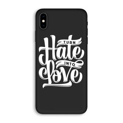 Turn hate into love: iPhone XS Max Biologisch afbreekbaar hoesje
