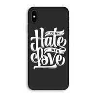 Turn hate into love: iPhone XS Max Biologisch afbreekbaar hoesje