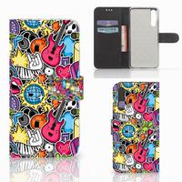 Huawei P20 Pro | Wallet Case | met Pasjes | Punk Rock