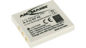 Ansmann Li-Ion battery packs A-FUJ NP-40 Lithium-Ion (Li-Ion) 700 mAh