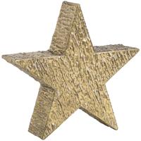 Leen Bakker - Object Ster Goudkleur - 35,5x9x34 Cm - Metaal - Goudkleurig