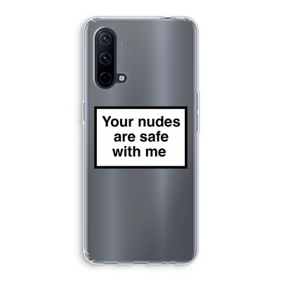 Safe with me: OnePlus Nord CE 5G Transparant Hoesje
