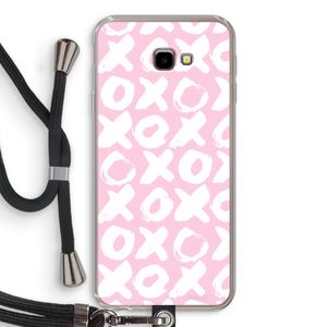 XOXO: Samsung Galaxy J4 Plus Transparant Hoesje met koord