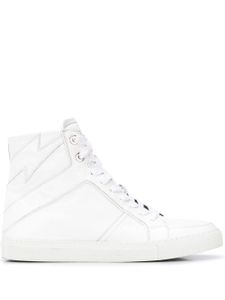 Zadig&Voltaire baskets Flash montantes - Blanc