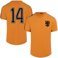 Cruyff - Holland Retro Voetbalshirt WK 1974 + 14
