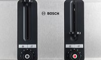 Bosch Haushalt TAT7S45 Broodrooster 4 branders, Toastfunctie Grijs, Zwart - thumbnail