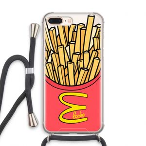 McElodie: iPhone 7 PLUS Transparant Hoesje met koord
