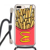 McElodie: iPhone 7 PLUS Transparant Hoesje met koord