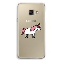 Eenhoorn: Samsung Galaxy A3 (2016) Transparant Hoesje