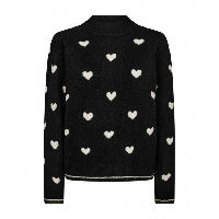FreeQuent - Zwart | Dames | Trui | Zwart | M | regular | Kamst mode
