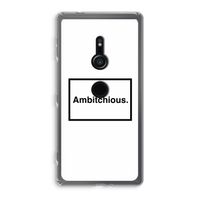 Ambitchious: Sony Xperia XZ2 Transparant Hoesje