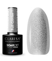 Claresa uv/led gellak 5ml full glitter 1 silver