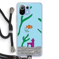 Aquarium: Xiaomi Mi 11 Lite Transparant Hoesje met koord