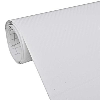 VidaXL 2 st autofolie 3d 100x150 cm + 50x150 cm wit