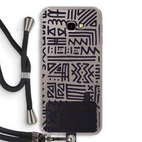 Marrakech print: Samsung Galaxy J4 Plus Transparant Hoesje met koord
