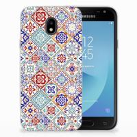 Samsung Galaxy J3 2017 | TPU | Siliconen hoesje | Tiles Color
