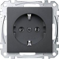 Merten MEG2301-0414 Wandcontactdoos System M Antraciet 1 stuk(s)