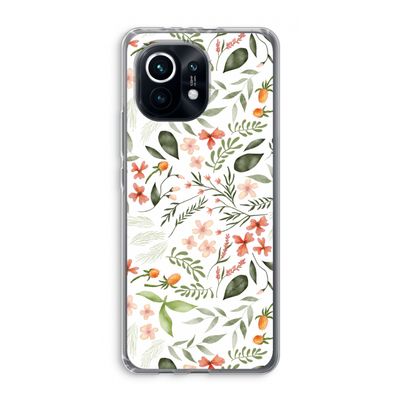 Sweet little flowers: Xiaomi Mi 11 Transparant Hoesje