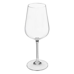 Wijnglazen set Lena - doosje 6x stuks - chique transparant glas - 36 CL