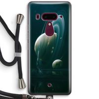 Mercurius: HTC U12+ Transparant Hoesje met koord