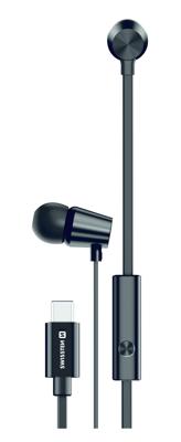Swissten Swissten YS500 In-Ear Bluetooth Oordopjes - USB-C aansluiting - Zwart
