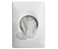 Damesverbandzakdispenser quartzline q29 wit