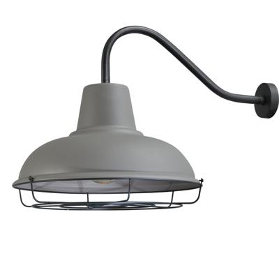 Masterlight Betongrijze industrie wandlampIndustria 73cm diep - 3047-05-00-00-C
